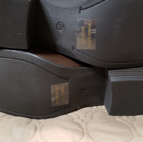 Sho Beautiful Brown Heeled Ankle Boots Women's Sz 8.5 - Picture 6 of 6